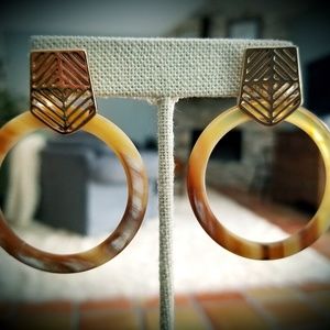 Noonday Hai Hoops Earrings